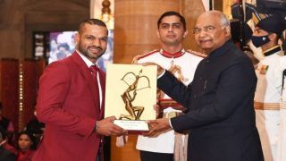 अर्जुन पुरस्कार मिलना मेरे लिए बहुत सम्मान की बात: शिखर धवन ने परिवार-दोस्तों के साथ BCCI को दी बधाई